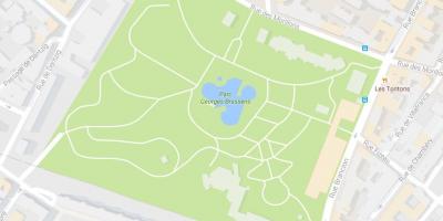 Mapa de El Parc Georges Brassens