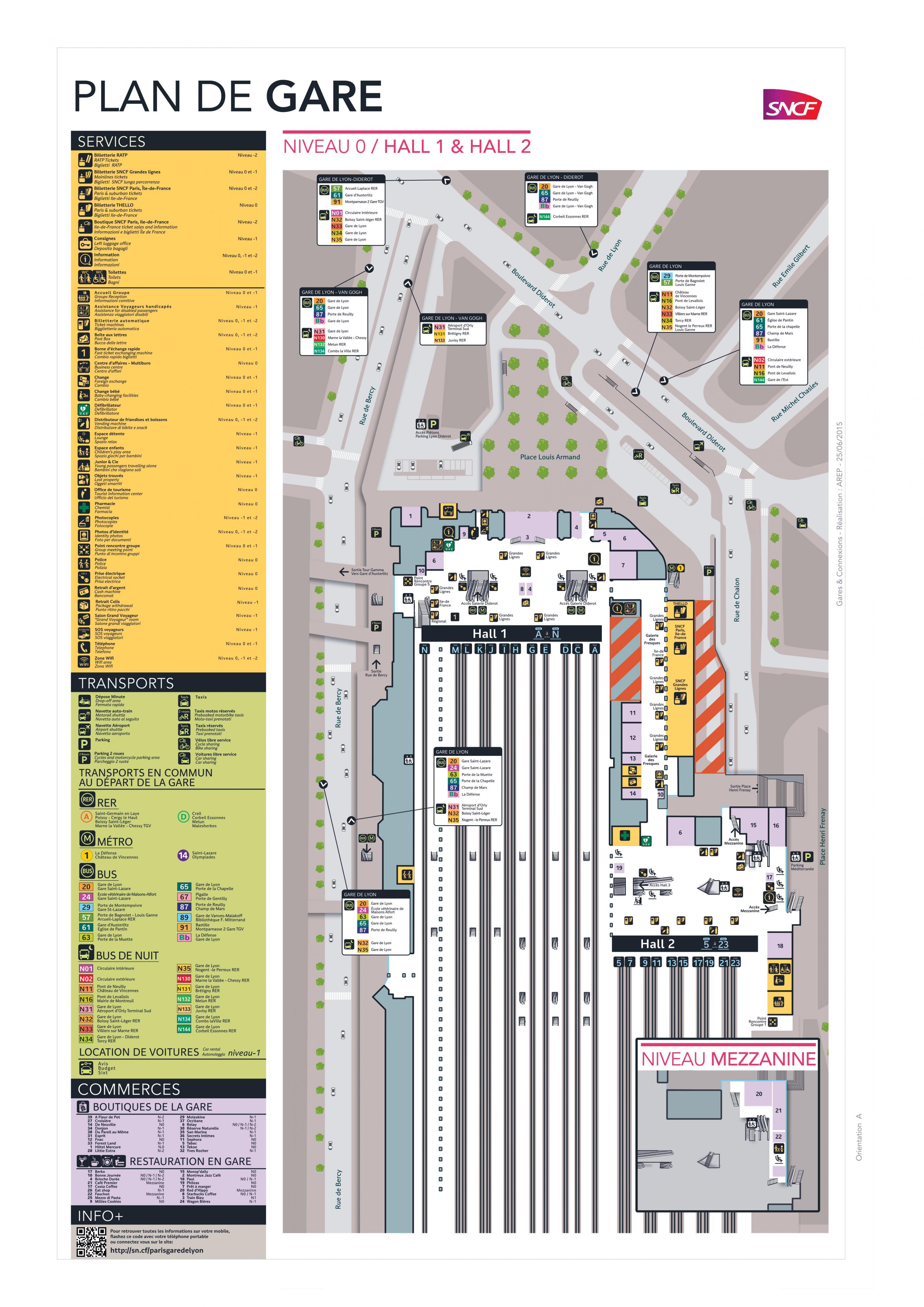 Gare De Lyon Paris Map París-Gare De Lyon Mapa - Mapa De Paris-Gare De Lyon (Francia)