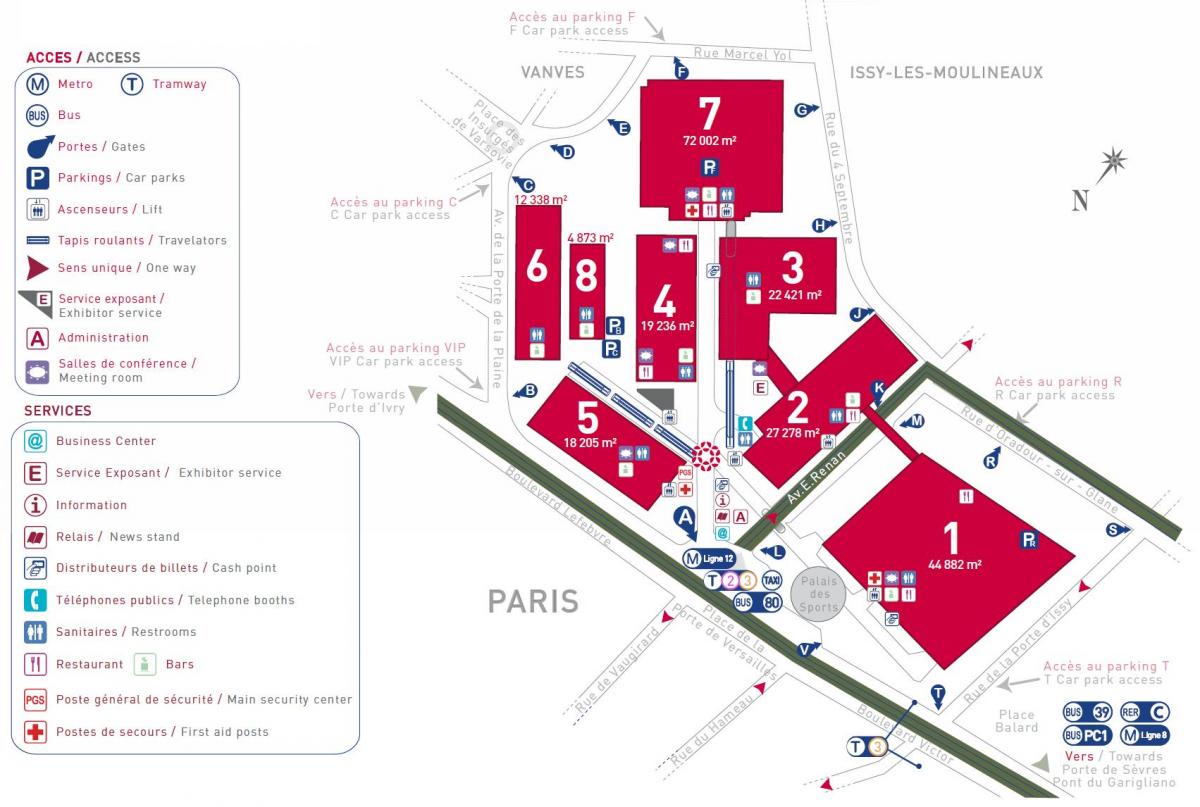 Mapa de La expo de París