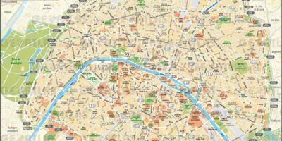 Mapa de Calles de París