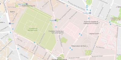 Mapa de Distrito de Montparnasse