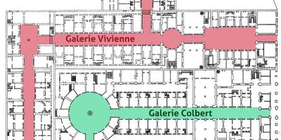 Mapa de La Galerie Vivienne