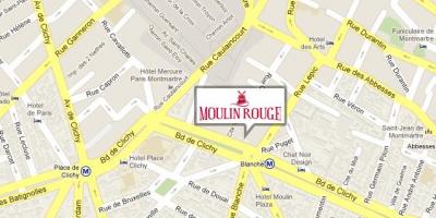 Mapa de Moulin rouge